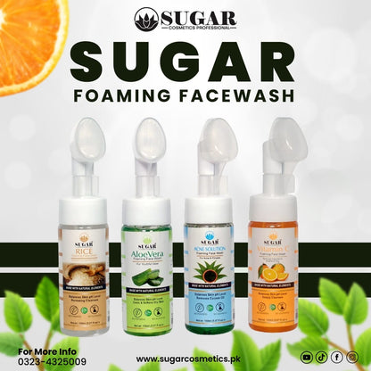 Aloe Vera Foaming Face Wash – Soothing & Hydrating Cleanser