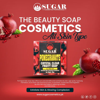 Pomegranate Fruity Soap – Antioxidant & Revitalizing Soap