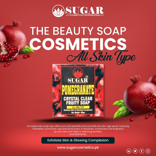 Pomegranate Fruity Soap – Antioxidant & Revitalizing Soap