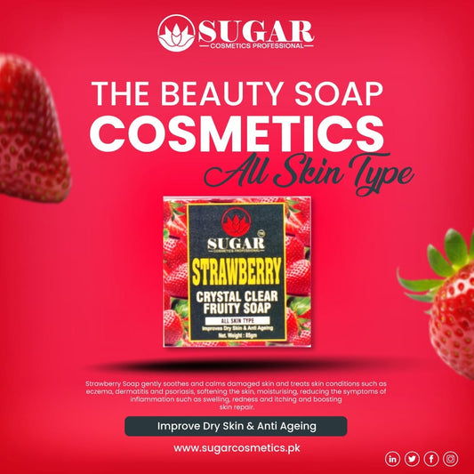 Strawberry Fruity Soap – Refreshing & Hydrating Soap