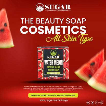 Watermelon Fruity Soap – Refreshing & Hydrating Soap