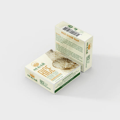 Rice Scrub Soap – Brightening & Exfoliating Soap