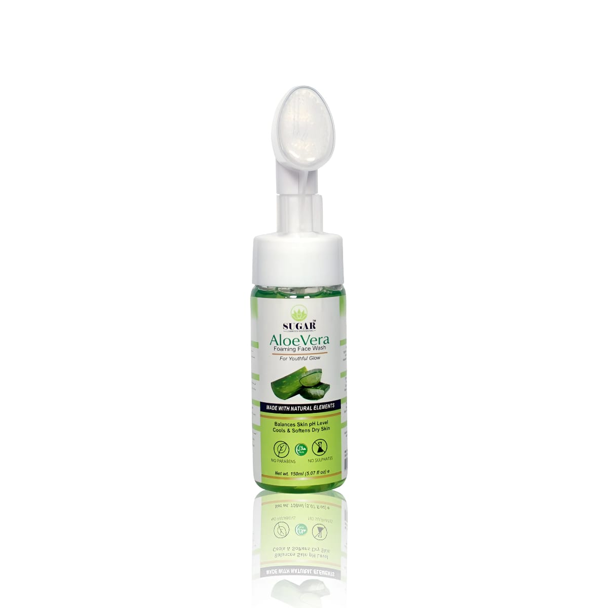 Aloe Vera Foaming Face Wash – Soothing & Hydrating Cleanser